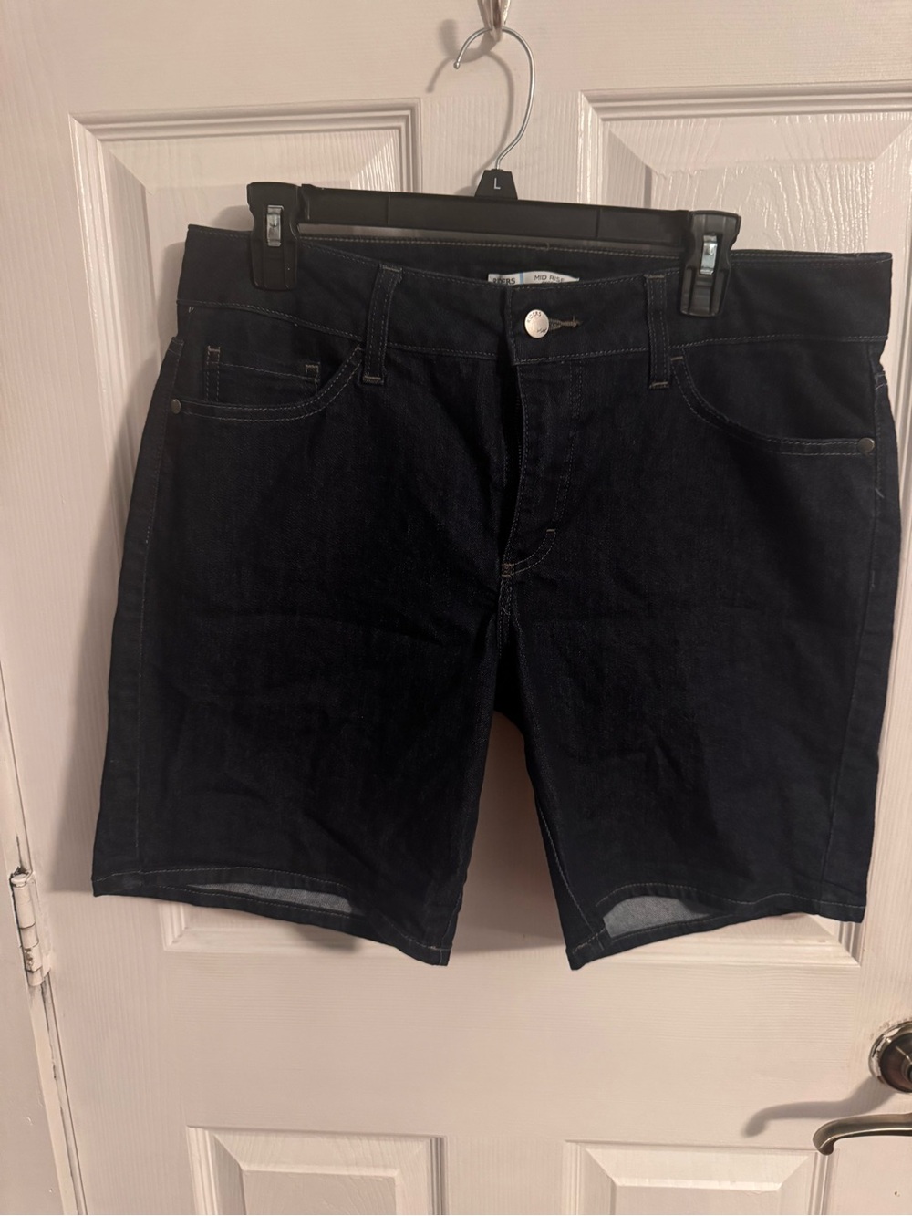 Women’s Dark Blue Denim Shorts